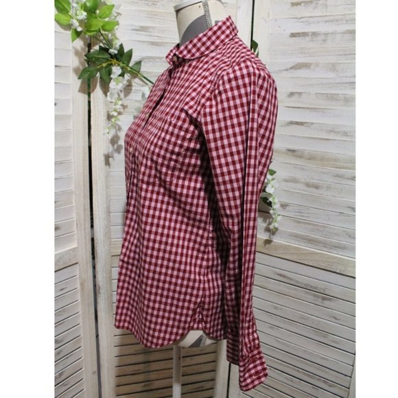 J. Crew Club-collar boy shirt in gingham (958)🦄 - Picture 6 of 12